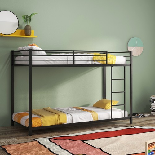 Metal bunk bed low - bunk,