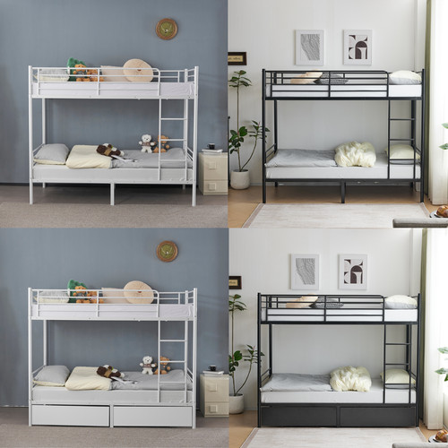Bunk bed frame single - frame,