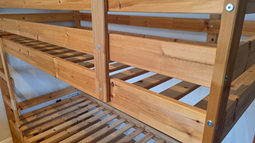 Ikea single wooden pine - single,
