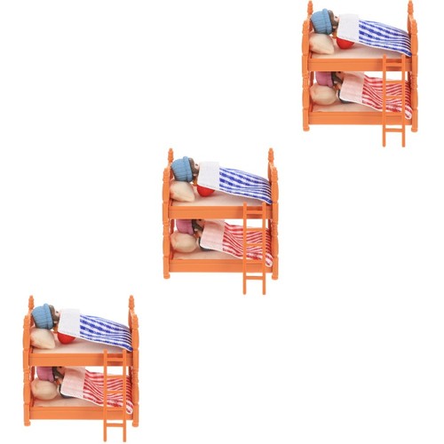 Miniature doll bunk - doll, bed