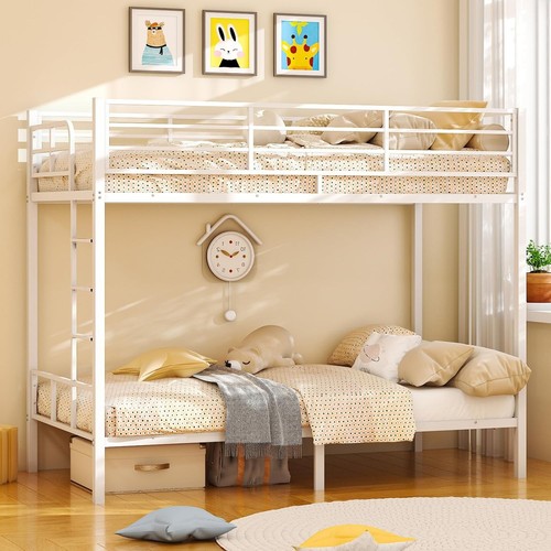 Metal bunk bed single - metal,