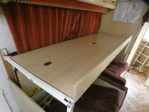 Fold out caravan bunk - , bed