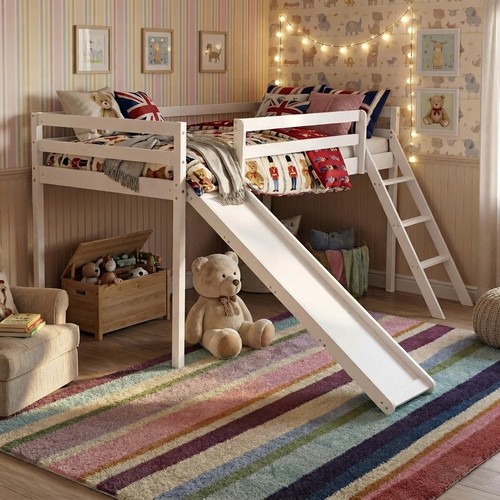 Kids loft bunk bed - bed, with