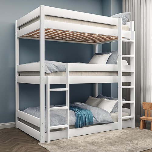 Triple bunk beds high sleeper - bunk,