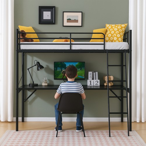 Single solid metal loft - solid,