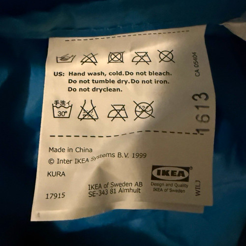 Ikea kura blue - ikea,