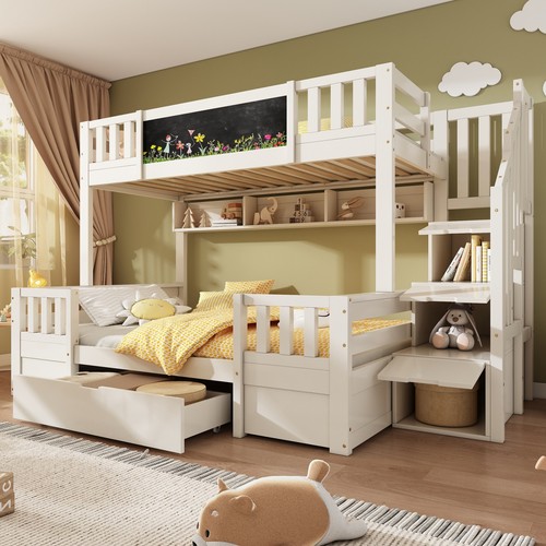 Bunk beds for kids storage - w/,