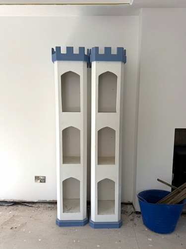 Children castle bunk bed - bunk,