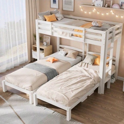 Triple sleeper bunk bed - bunk, with