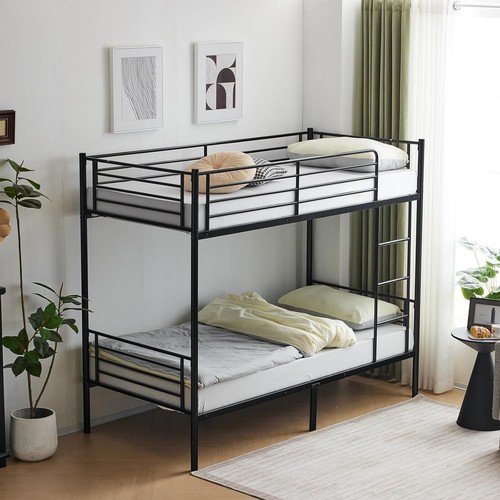 Metal bunk bed frame black - frame,