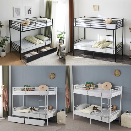3ft metal single bunk - single,