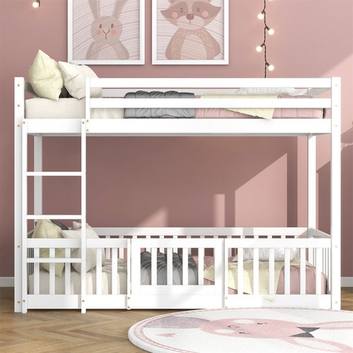 Bunk bed with - bed, ladder