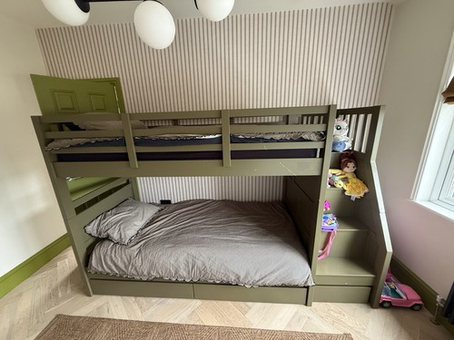 Children green wooden - children's,