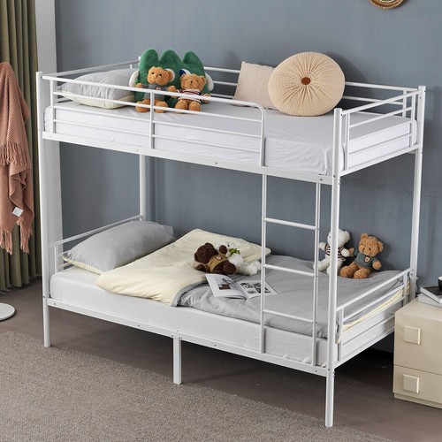 Metal bunk bed - metal, single